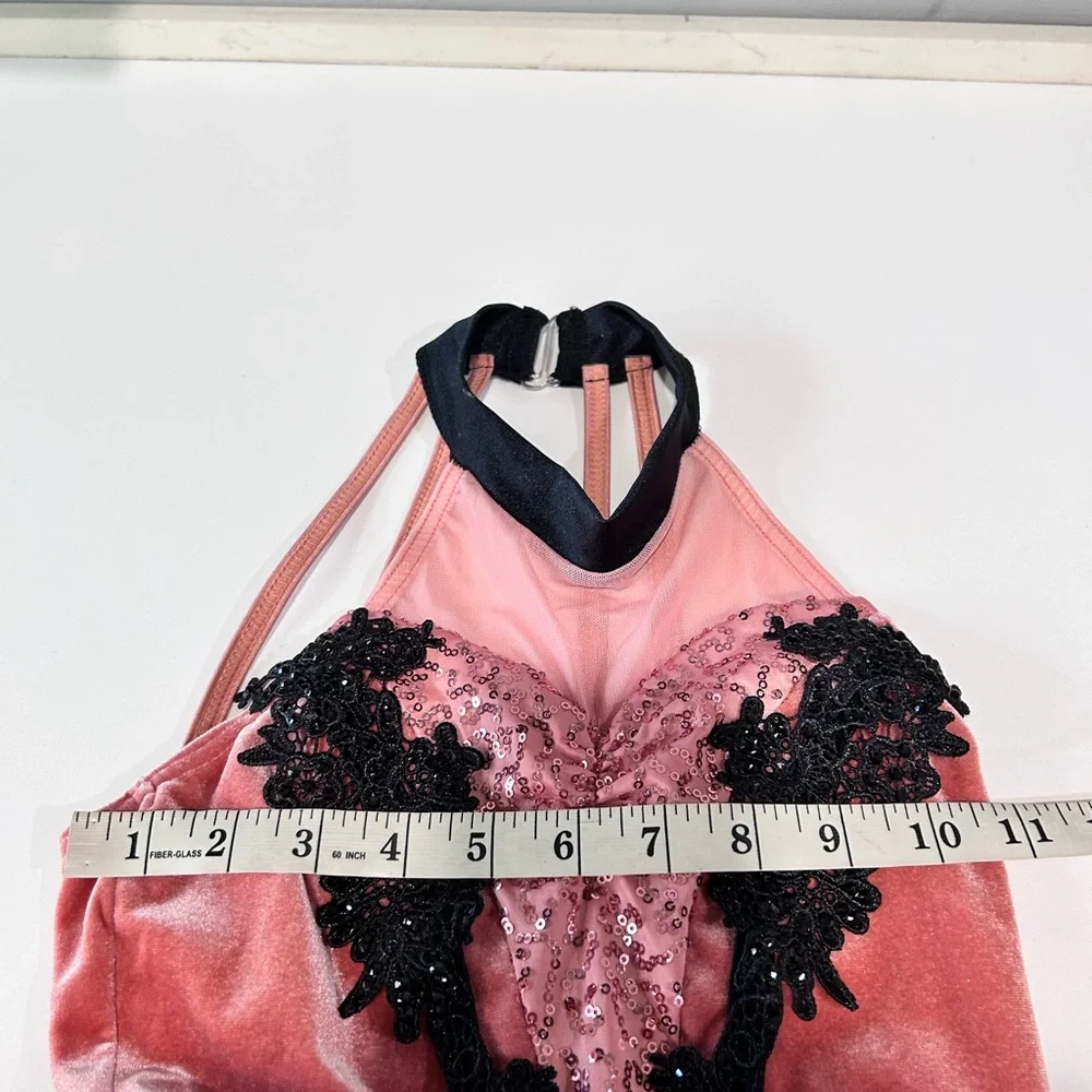 Weissman Pink and Black Dance Costume